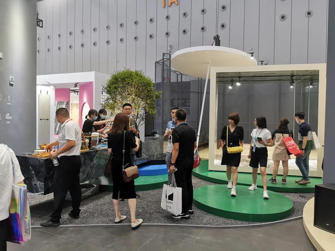 2021佛山潭洲陶瓷展，永乐app“高光”亮相(图7)